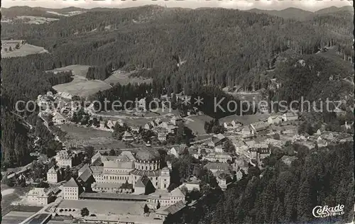 St Blasien im Schwarzwald Fliegeraufnahme Kat. St. Blasien