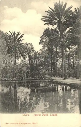 Sevilla Andalucia Parque Maria Louisa Kat. Sevilla 