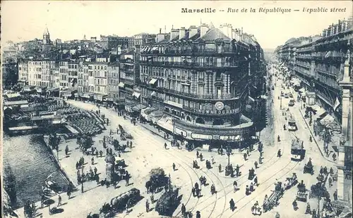 Marseille Rue de la Republique / Marseille /Arrond. de Marseille