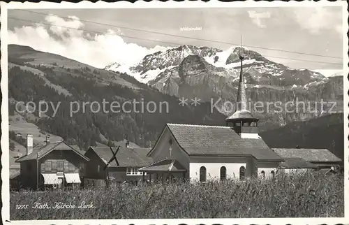 Lenk Simmental Kirchenpartie Kat. Lenk Simmental