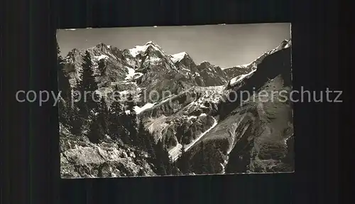 Lauterbrunnental mit Obersteinberg Jungfrau Rottal Kat. Lauterbrunnen