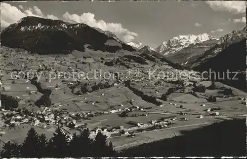 Reichenbach Kandertal BE Scharnachtal Engel Dreispitz Bluemlisalp Kat. Reichenbach Kandertal