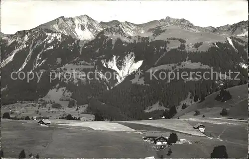 Oberwil Simmental Bergwirtschaft Rossberg Kat. Oberwil Simmental