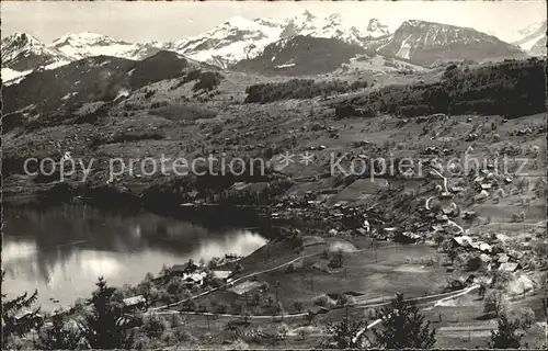 Faulensee mit Aeschi Kat. Faulensee