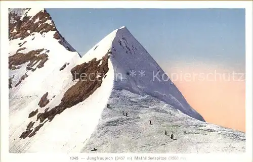 Jungfraujoch Mathildenspitze Kat. Jungfrau