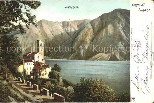 Castagnola Cassarate Lago di Lugano Kat. Castagnola
