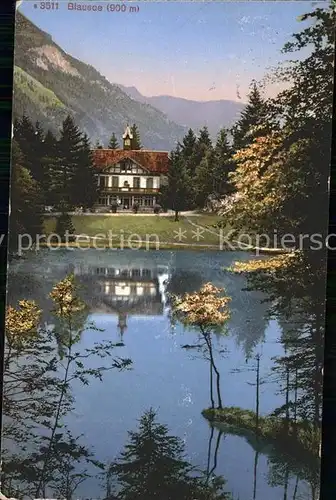 Blausee BE  Kat. Blausee Mitholz