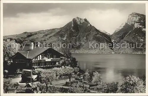 Faulensee Hotel Strandweg Kat. Faulensee