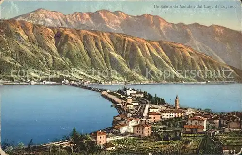 Melide e Lago di Lugano Kat. Melide