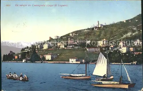 Castagnola Cassarate Lago di Lugano Kat. Castagnola