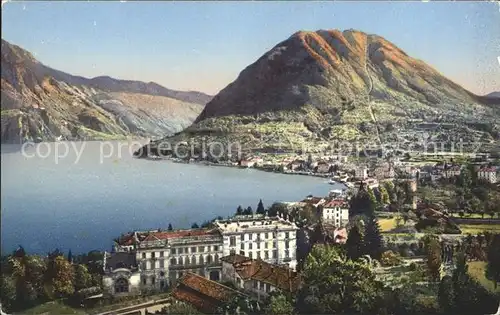 Lugano TI Lago di Lugano S. Salvatore Kat. Lugano