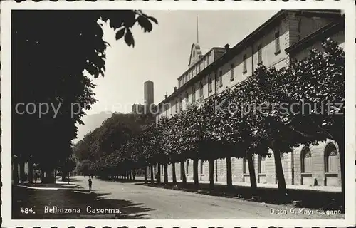 Bellinzona Caserna Kaserne Kat. Bellinzona