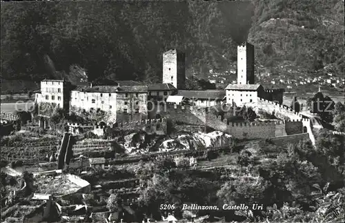 Bellinzona Castello Uri Kat. Bellinzona