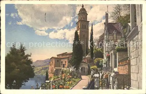 Morcote TI Kirche Lago di Lugano Kat. Morcote
