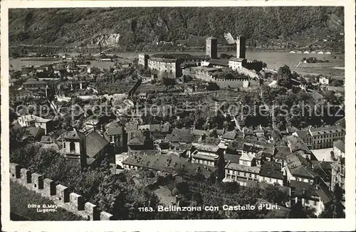 Bellinzona con Castello d Uri Kat. Bellinzona