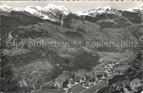 Faido Panorama Pizzo Molare Alpen Kat. Faido