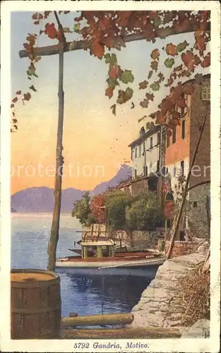 Gandria Lago di Lugano Motivo Kat. Gandria