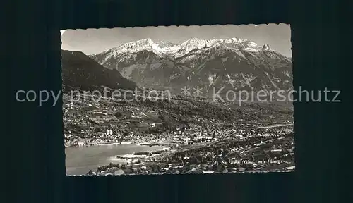 Sarnen Panorama mit Pilatus Kat. Sarnen