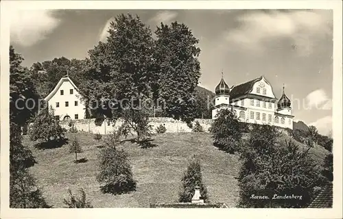 Sarnen Landenberg Schloss Kat. Sarnen