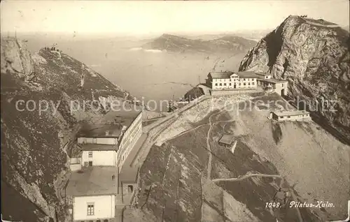 Pilatus Kulm Berghotel Vierwaldstaettersee Kat. Pilatus Kulm