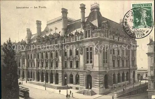 Lausanne VD La Poste Kat. Lausanne