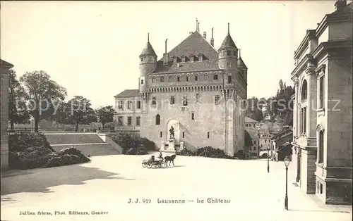 Lausanne VD Chateau Kat. Lausanne