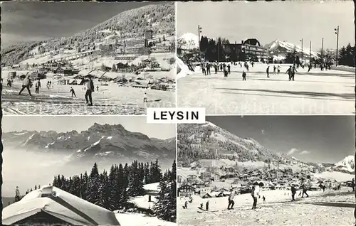 Leysin Eisbahn Skigebiet Kat. Leysin