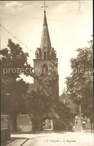 Vevey VD Tour L`Eglise Kat. Vevey