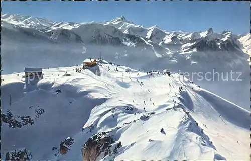 Leysin La Berneuse Skigebiet Kat. Leysin