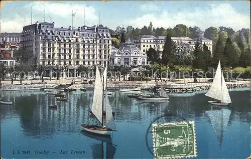 Ouchy Partie am Lac Leman Kat. Lausanne