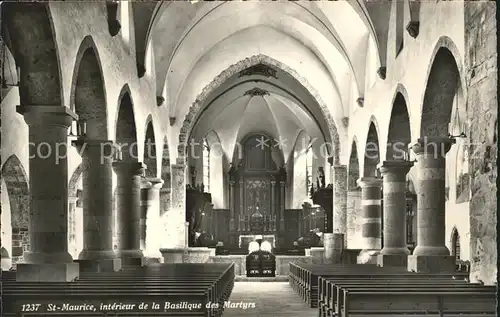 St Maurice Valais BAsilique des Martyrs Kat. St Maurice