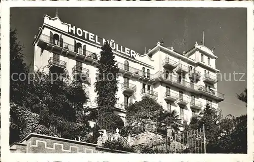 Castagnola Cassarate Hotel Mueller Kat. Castagnola