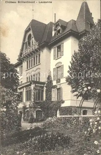 Lausanne VD Chateau Brillantmont Kat. Lausanne