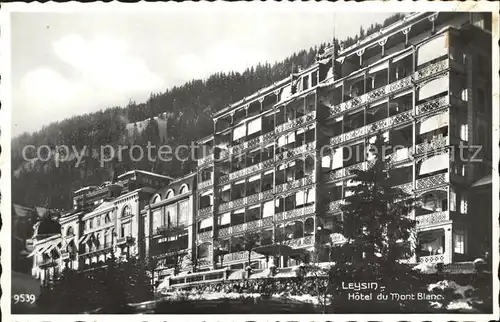 Leysin Hotel du Mont Blanc Kat. Leysin