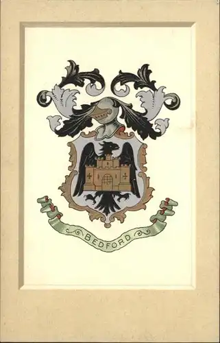 Bedford Bedfordshire Wappen * / Bedford /Bedfordshire CC