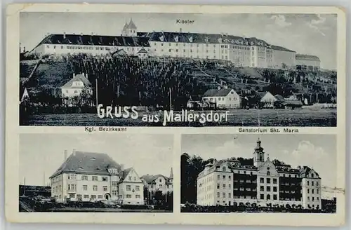 Mallersdorf Mallersdorrf Sanatorium St. Maria   / Mallersdorf-Pfaffenberg /Straubing-Bogen LKR