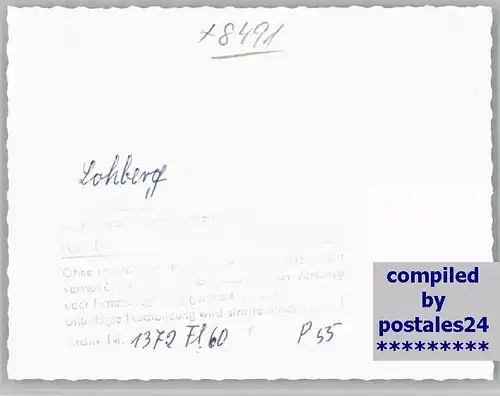 Lohberg Lam Lohberg Lam Oberpfalz Fliegeraufnahme * 1960 / Lohberg /Cham LKR