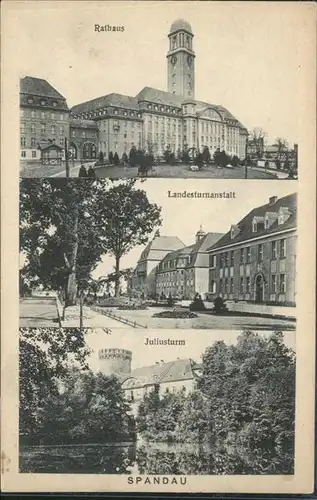 Spandau Rathaus Landesturmanstalt Juliusturm  / Berlin /Berlin Stadtkreis