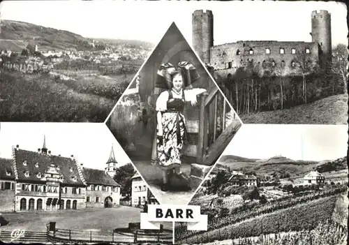 Barr Bas-Rhin Chateau Hotel de Ville Les Vignobles x / Barr /Arrond. de Selestat-Erstein