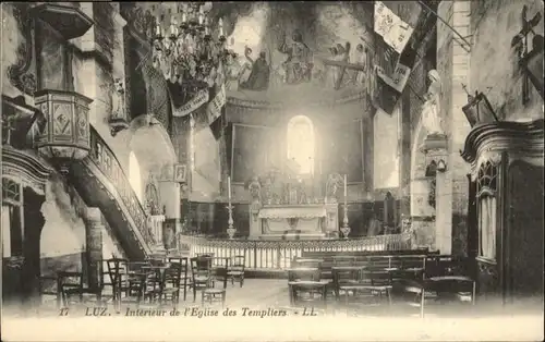 Luz-Saint-Sauveur Hautes Pyrenees Luz Eglise Templiers * / Luz-Saint-Sauveur /Arrond. d Argeles-Gazost