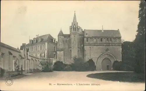 Tours Indre-et-Loire Marmoutiers L'Ancienne Abbaye * / Tours /Arrond. de Tours