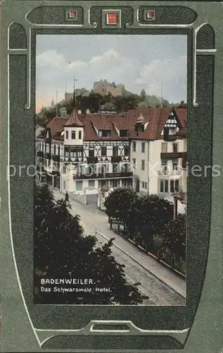 Badenweiler Schwarzwald Hotel Kat. Badenweiler