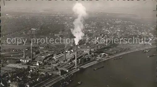 Homberg Duisburg Fabriken Industrie Fliegeraufnahme Kat. Duisburg