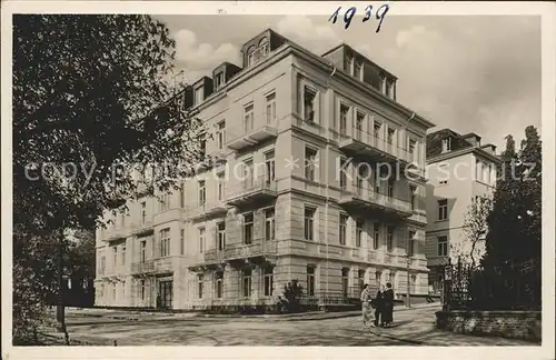 Wiesbaden Haus am Kurpark Ferienheim fuer Handel und Industrie Kat. Wiesbaden