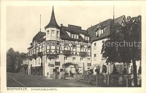 Badenweiler Schwarzwald Hotel Kat. Badenweiler