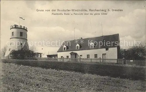 Reichenberg Moritzburg Boxdorfer Windmuehle Kat. Moritzburg Dresden