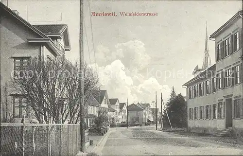 Amriswil TG Weinfelderstrasse Kat. Amriswil