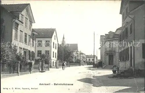 Amriswil TG Bahnhofstrasse Kat. Amriswil