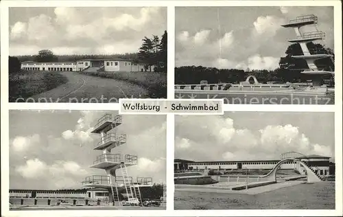 Wolfsburg Schwimmbad Kat. Wolfsburg