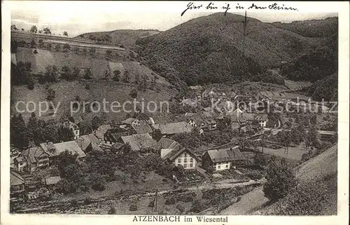 Atzenbach im Wiesental Kat. Zell im Wiesental